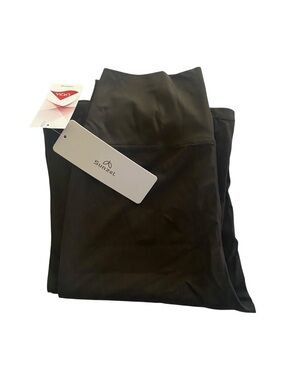 NWT-Sunzel brown High-Waist Leggings-size lg